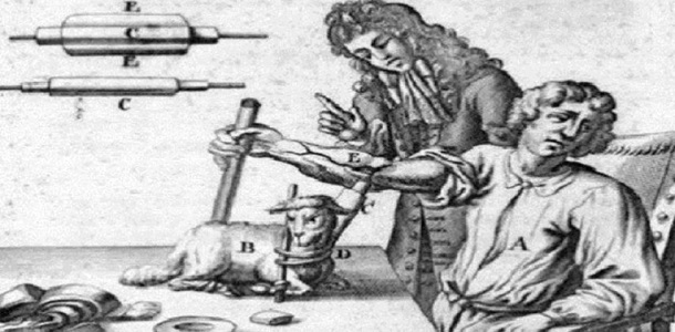 قبل 353 عاما اول عملية ناجحة لنقل دم من حمل إلى شاب مريض