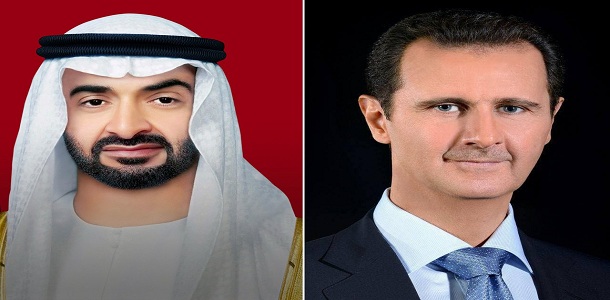 الأسد لنظيره الإماراتي الجديد.. نتطلع لمواصلة العمل على تعزيز علاقات التعاون 
