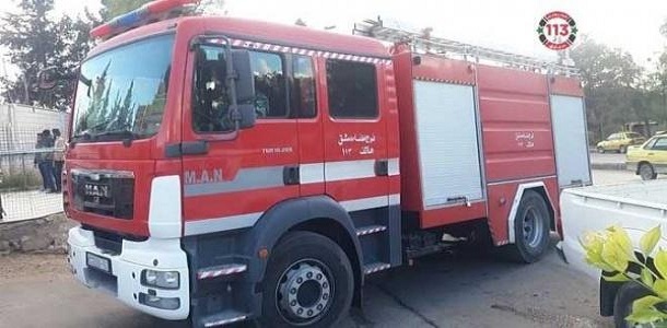 وفاة طفل رضيع جراء نشوب حريق في مشفى بدمشق 