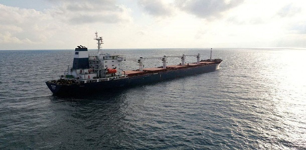 أول سفينة حبوب أوكرانية تصل ميناء طرطوس  