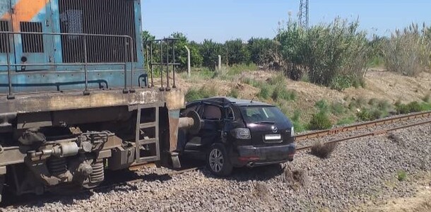 6 إصابات بحادث اصطدام قطار بسيارة في طرطوس