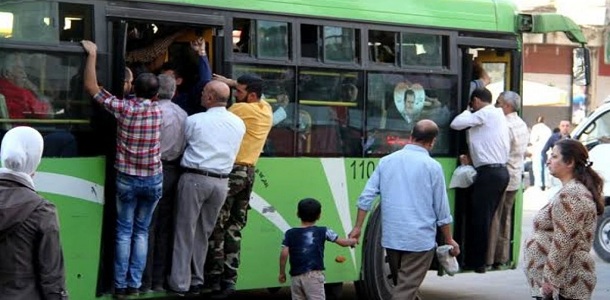 مدير شركة النقل الداخلي بدمشق: تخفيض مخصصات الباصات من المازوت 