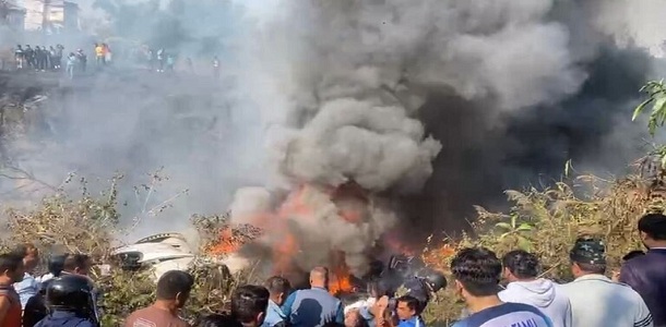  مصرع 72 شخصاَ جراء تحطم طائرة ركاب في نيبال 