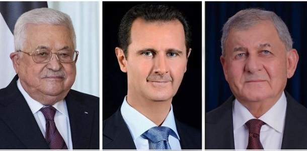 في اتصال هاتفي.. الرئيسان العراقي والفلسطيني يعزيان الأسد بضحايا الزلزال ويؤكدان على تقديم المساعدة 