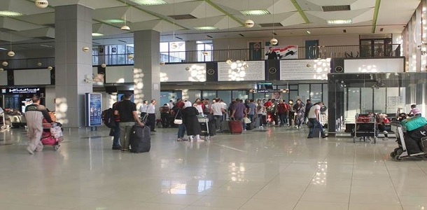 بعد شهر من الهجوم الاسرائيلي.. وكالة: مطارا دمشق وحلب لايزالا خارج الخدمة 	