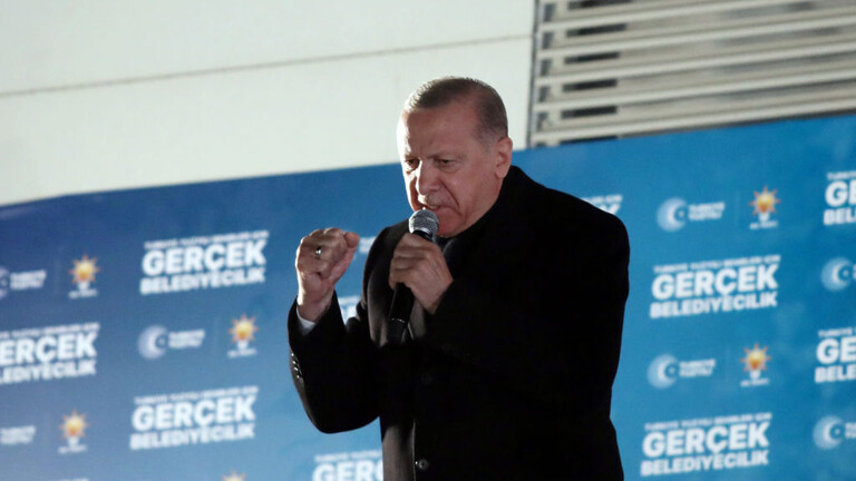 اردوغان: سنكمل عملنا في سوريا فيما يخص مكافحة الارهاب بالوقت المناسب 