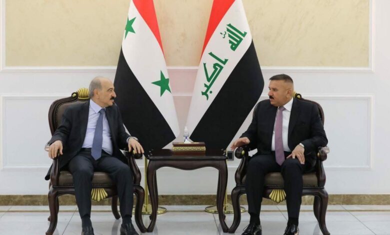 وزير الداخلية السوري في العراق لتوقيع مذكرة لتعزيز التعاون الأمني