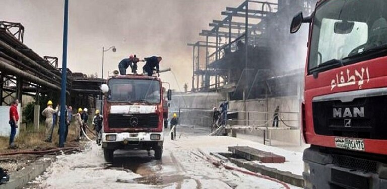مدير مصفاة حمص: الحريق في المصفاة لن يؤثر على إمدادات السوق من مادة البنزين