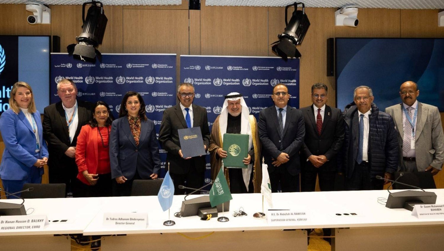 لصالح 3 دول عربية منها سوريا..السعودية توقع 5 برامج تنفيذية مع الصحة العالمية   