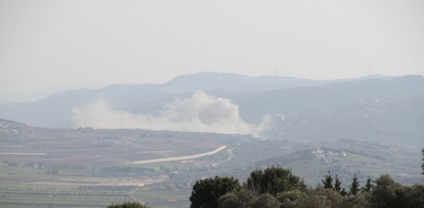 حريق كبير إثر سقوط صواريخ في الجولان المحتل.. ومصرع مدنيين جنوب لبنان


