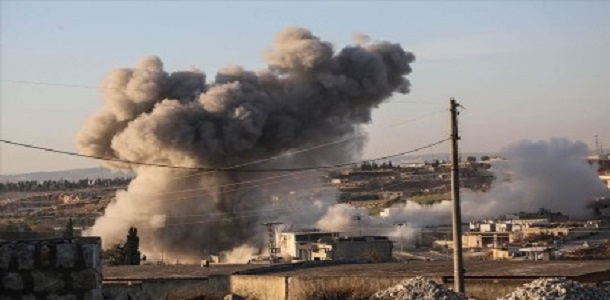 "الجيش النظامي" يقصف بلدات وقرى في منطقة شمال غربي سوريا