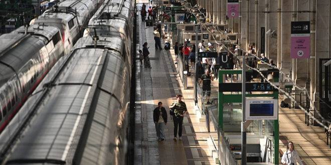 الغاء عدد كبير من الرحلات جراء هجوم على شبكة قطارات في باريس