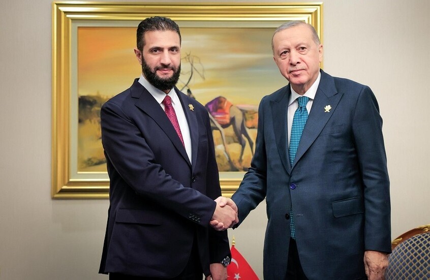 اردوغان للشرع: نواصل دعمنا لسوريا ونسعى لجمع شمل مختلف الأطراف 