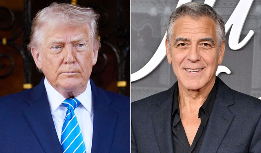 ترامب يسخر من حصول جورج كلوني على الجنسية الفرنسية.. والاخير يرد