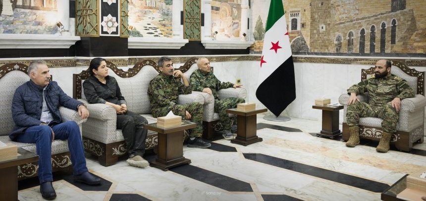 رئيس الاركان السوري يبحث مع "قسد" خطوات دمج قواتها في الجيش