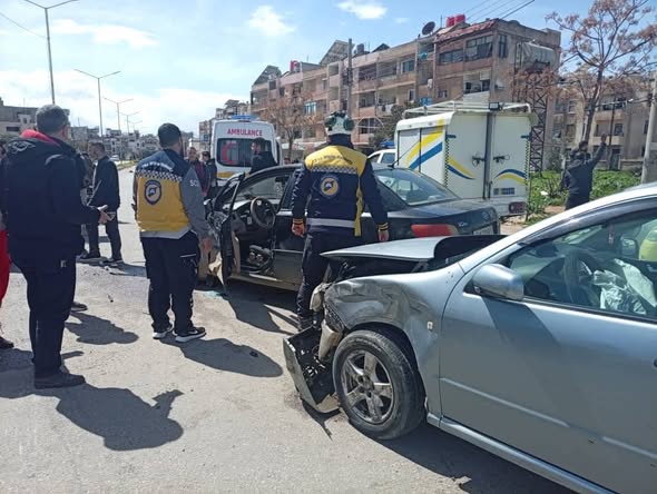 وفاة شخصين واصابة 19 بـ 14 حادث سير في عموم سوريا
