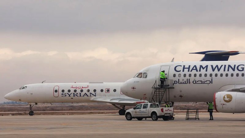 سوريا تعلن اعادة فتح مجالها الجوي واستئناف العمل بمطار دمشق 