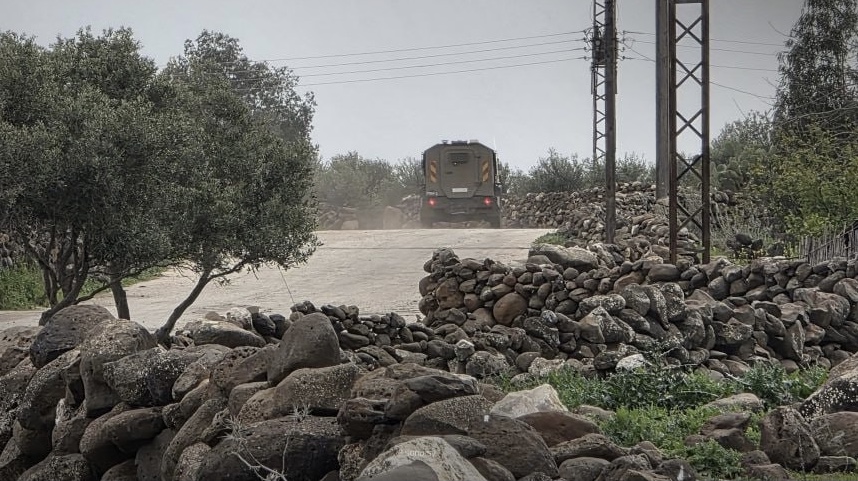 قوات الاحتلال الإسرائيلي تتوغل بين قريتي طرنجة وعين النورية بالقنيطرة