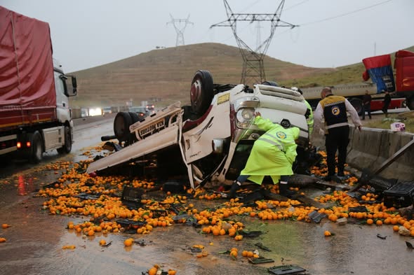حالة وفاة و39 اصابة بـ 13 حادث سير بسوريا 