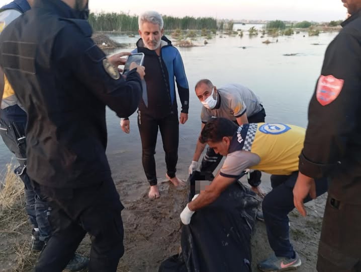 وفاة رجلين غرقاَ في نهر الفرات بمدينة الرقة وريف حلب