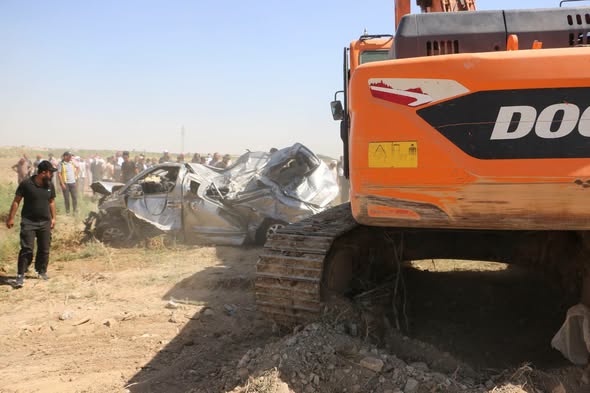 وفاة شخصين وفقدان اخر بسقوط سيارة في نهر البليخ بالرقة